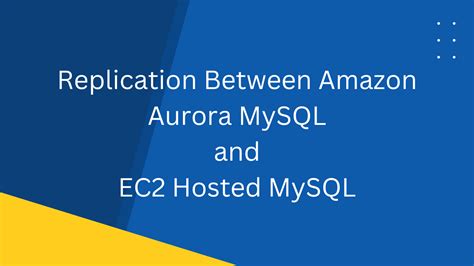 mysql aurora replication